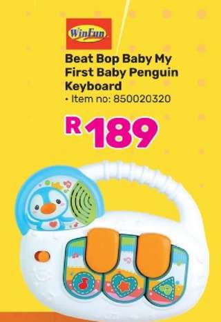 Beat Bop Baby My First Baby Penguin Keyboard