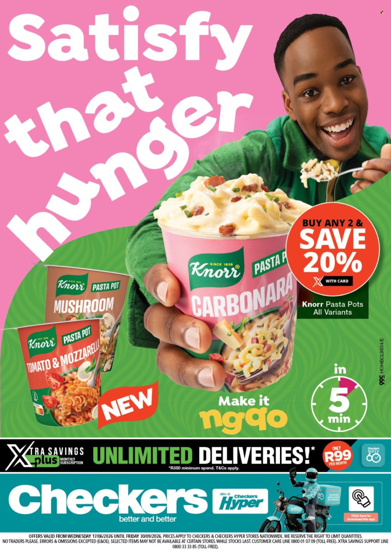 Checkers specials - 06.17.2026 - 09.30.2026. Page 1