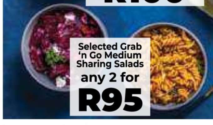 Selected Grab ‘n Go Medium Sharing Salads