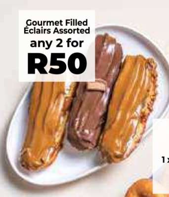 Gourmet Filled Éclairs Assorted