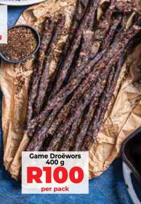 Game Droëwors