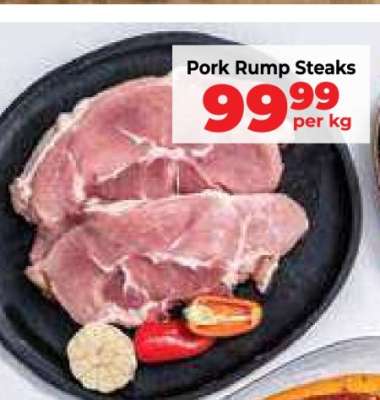 Pork Rump Steaks