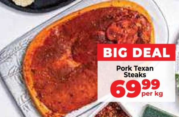Pork Texan Steaks