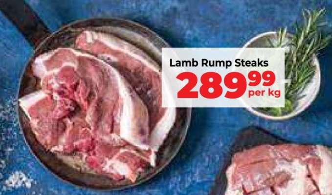 Lamb Rump Steaks