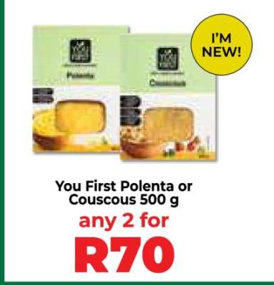 You First Polenta or Couscous 500 g