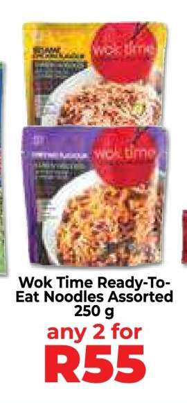 Wok Time Ready-To-Eat Noodles Assorted