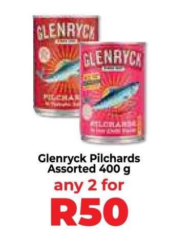 Glenryck Pilchards Assorted 400 g