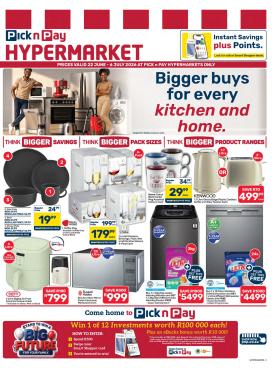 Pick n Pay Hypermarket - Hypermarket Kitchen & Home Specials