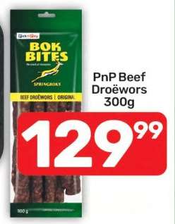 PnP Beef Droëwors 300g