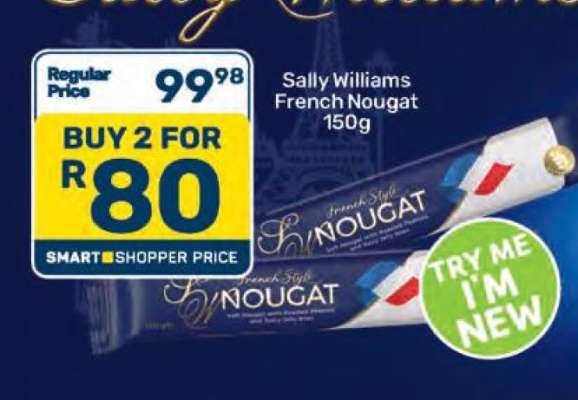 Sally Williams French Nougat 150g