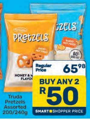 Truda Pretzels Assorted 200/240g