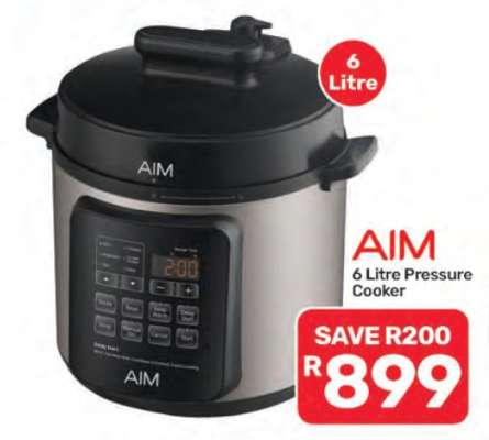 AIM 6 Litre Pressure Cooker
