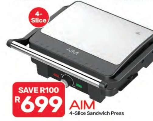 AIM 4-Slice Sandwich Press