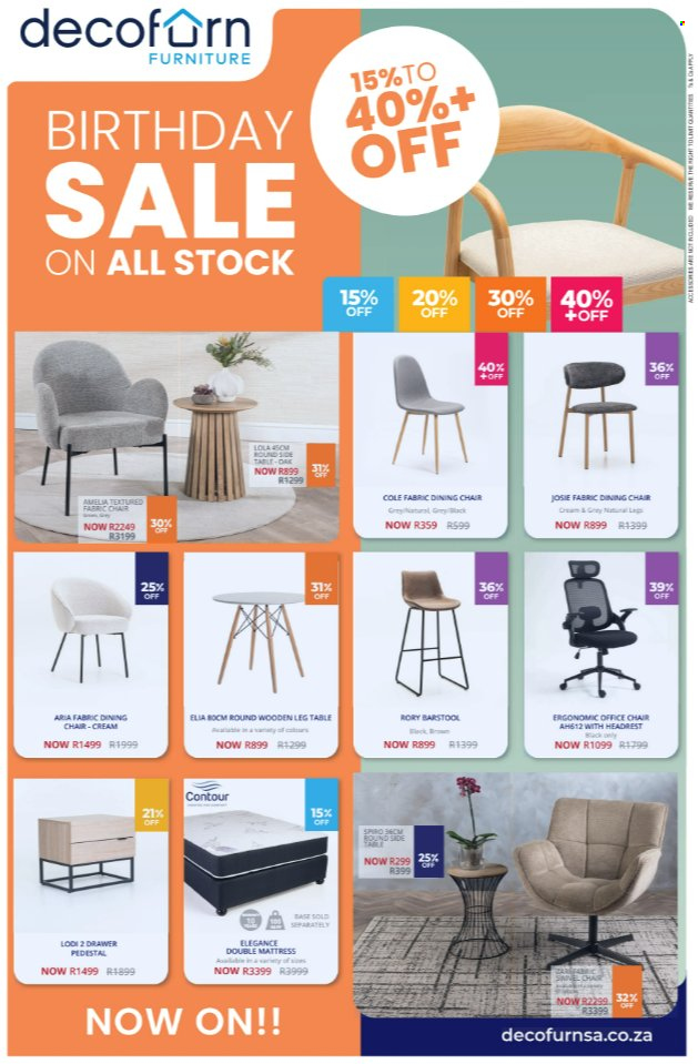 Decofurn Furniture specials - 06.22.2026 - 08.09.2026. Page 1