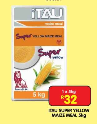 ITAU SUPER YELLOW MAIZE MEAL 5kg