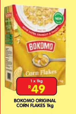 Bokomo Original Corn Flakes 1kg