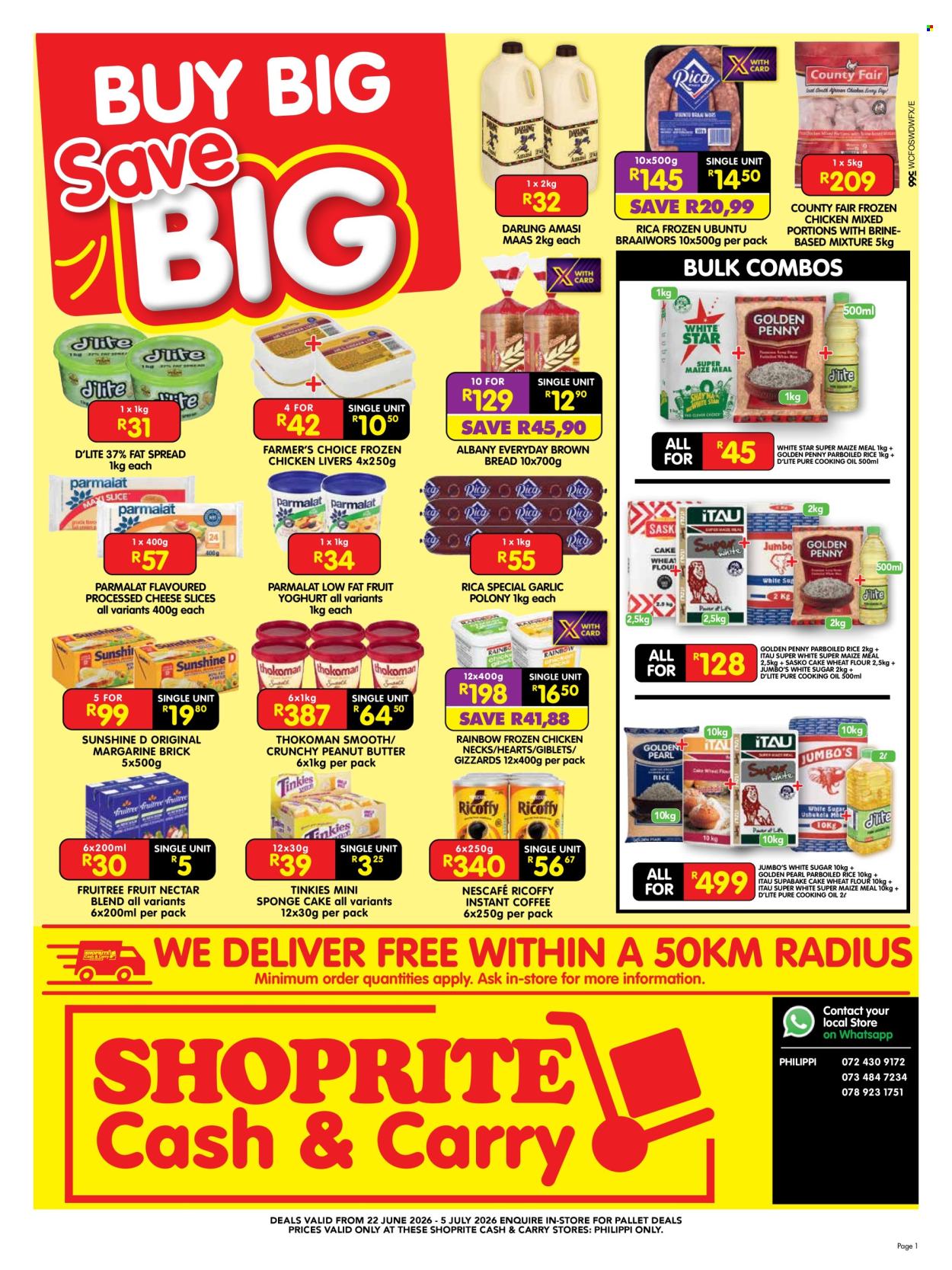 Shoprite specials - 06.22.2026 - 07.05.2026. Page 1
