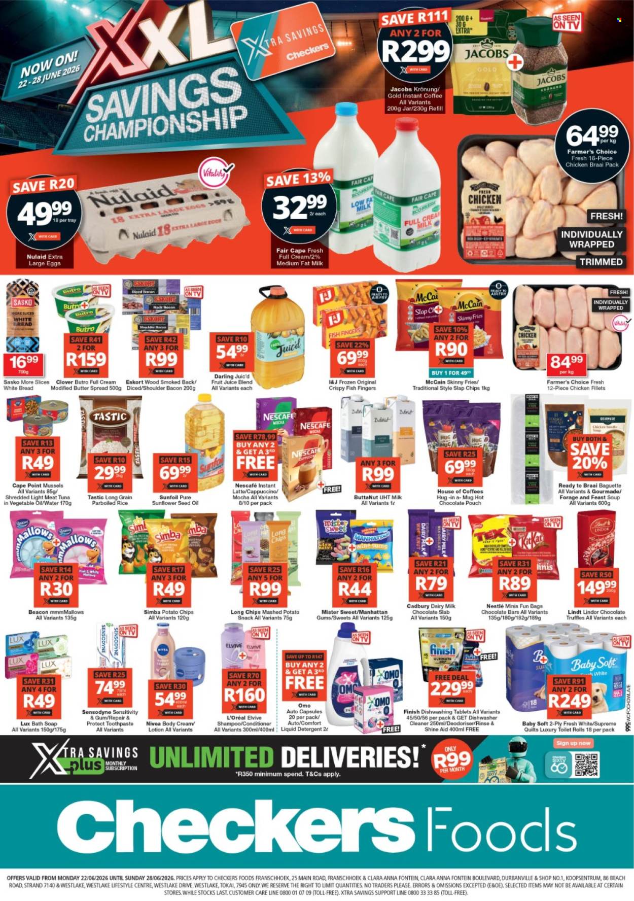 Checkers specials - 06.22.2026 - 06.28.2026. Page 1