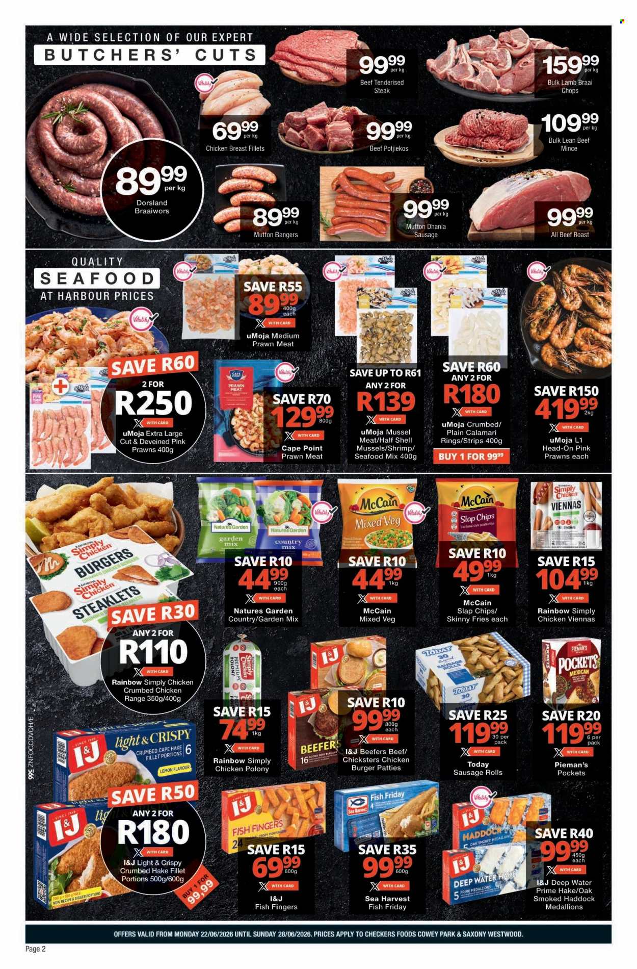Checkers specials - 06.22.2026 - 06.28.2026. Page 2
