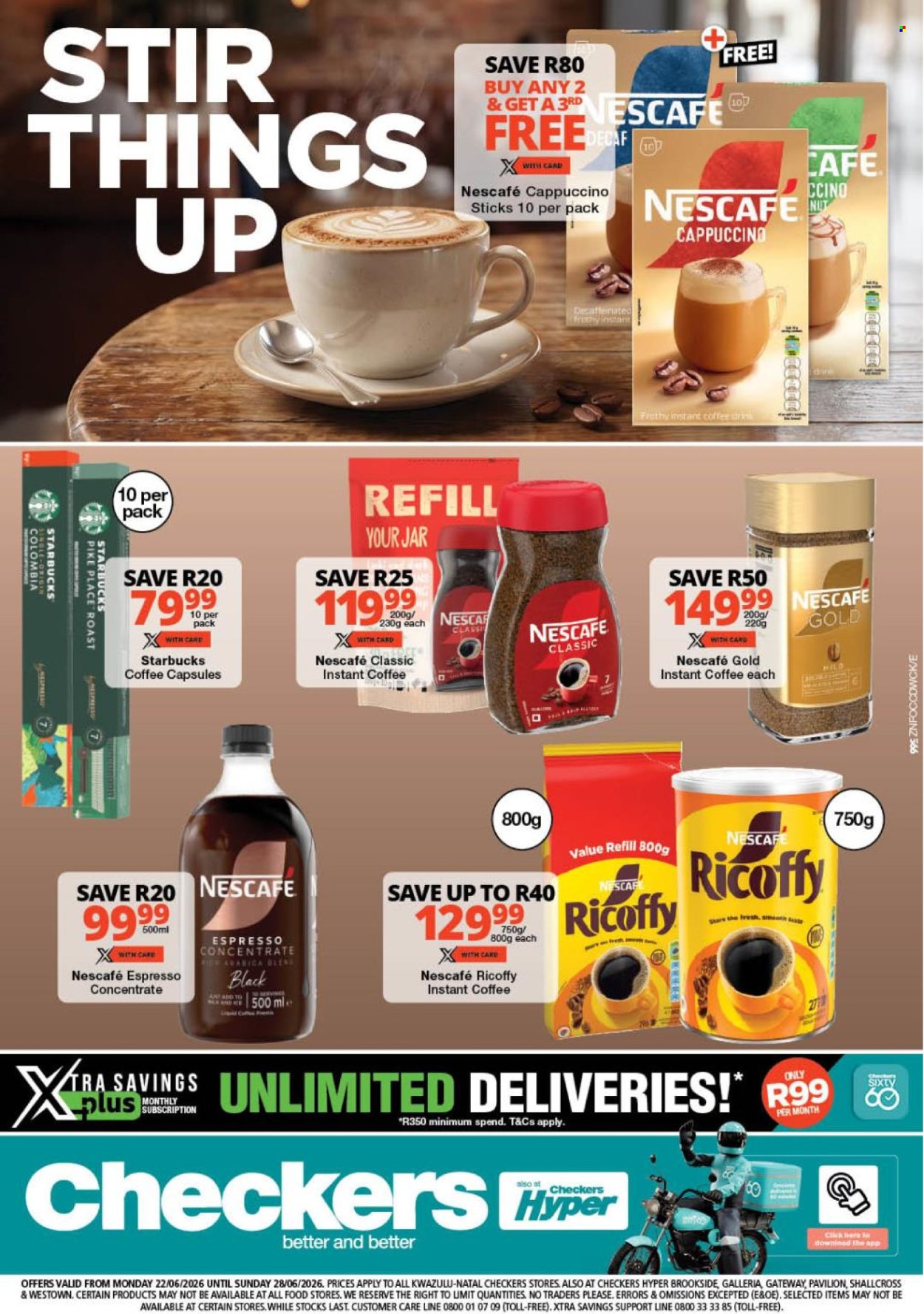 Checkers specials - 06.22.2026 - 06.28.2026. Page 1