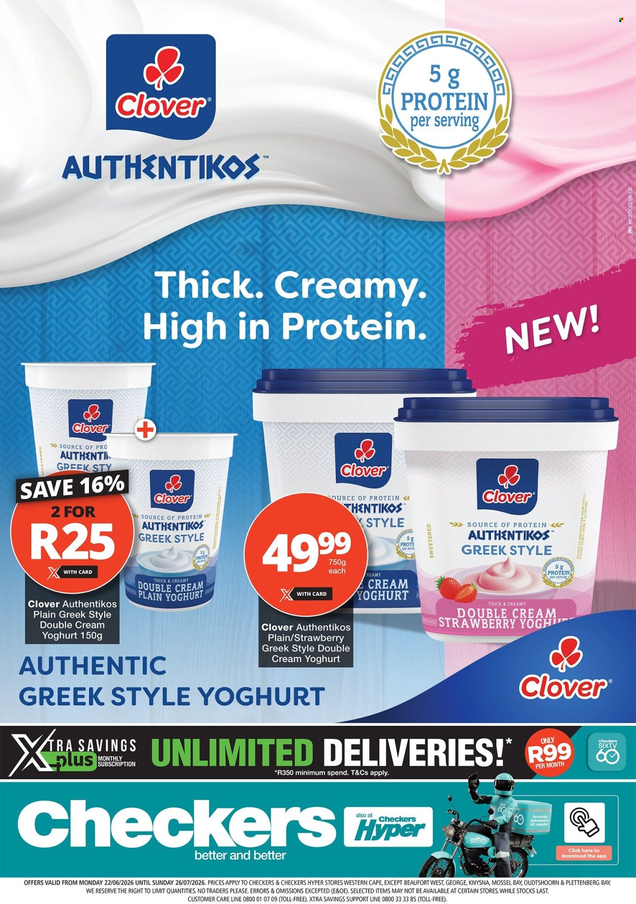 Checkers specials - 06.22.2026 - 07.26.2026. Page 1