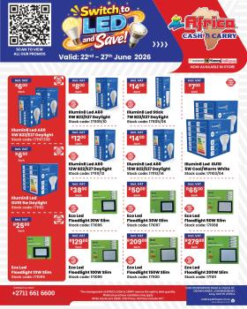 Africa Cash & Carry - Monday promo