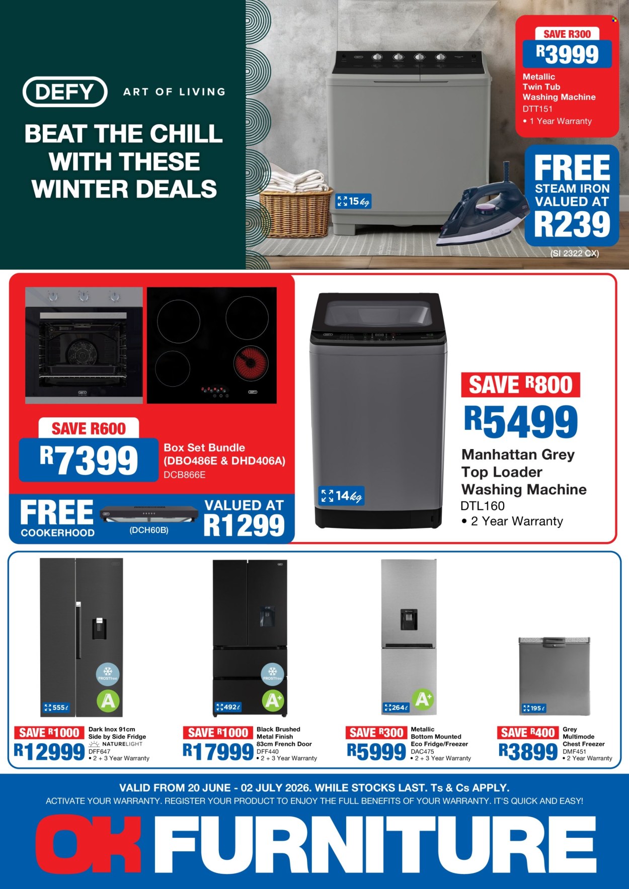 OK Furniture specials - 06.20.2026 - 07.02.2026. Page 1