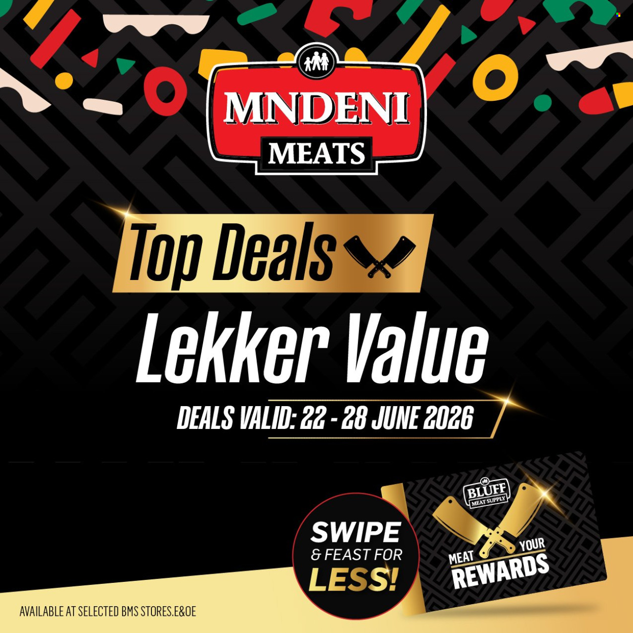 Mndeni Meats specials - 06.22.2026 - 06.28.2026. Page 1