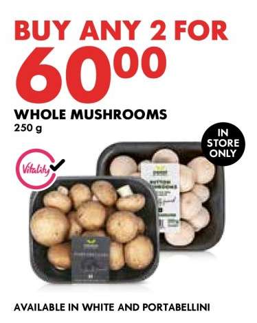 Whole Mushrooms