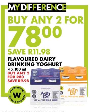 Flavoured Dairy Drinking Yoghurt