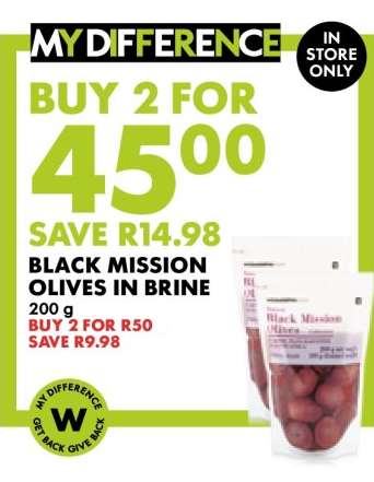 Black Mission Olives in Brine