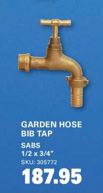 GARDEN HOSE BIB TAP