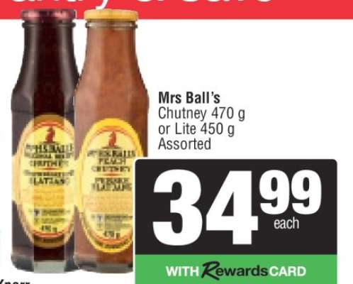 MRS BALL'S CHUTNEY
