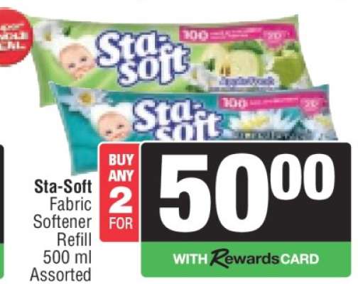 STA-SOFT FABRIC SOFTENER REFILL