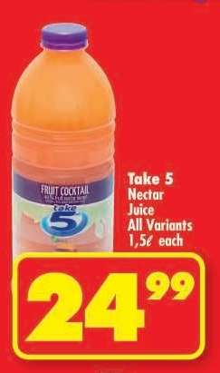 Take 5 Nectar Juice