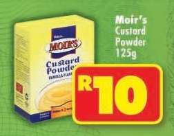 MOIR'S CUSTARD POWDER 125g