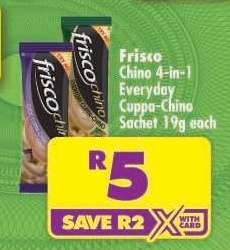 Frisco Chino 4-in-1 Everyday Cuppa-Chino Sachet 19g each