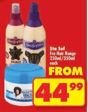 Sta Sof Fro Hair Range 250ml/350ml