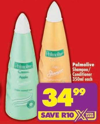 Palmolive Shampoo/Conditioner 350ml each