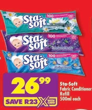 STA-SOFT FABRIC CONDITIONER REFILL