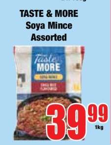 TASTE & MORE Soya Mince Assorted