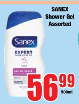 Sanex Shower Gel Assorted