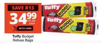 Tuffy Budget Refuse Bags