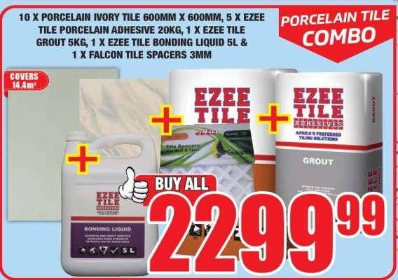 Porcelain Tile Combo