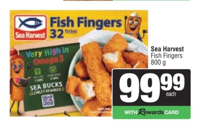 Sea Harvest Fish Fingers