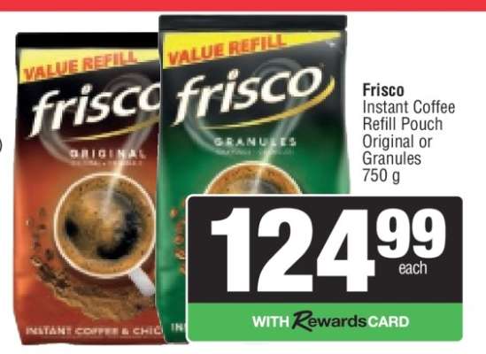 Frisco Instant Coffee Refill Pouch
