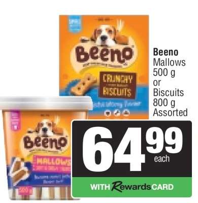 Beeno Mallows or Biscuits