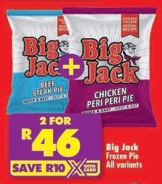 Big Jack Frozen Pie