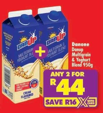 DANONE DANUP MULTIGRAIN & YOGHURT BLEND 950g