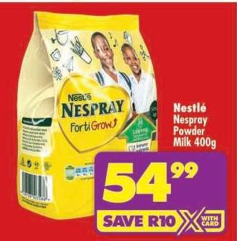 Nestlé Nespray Powder Milk 400g